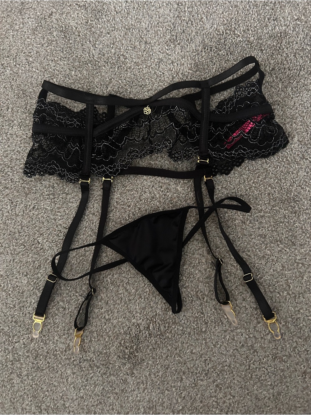 Small / xsmall garter set